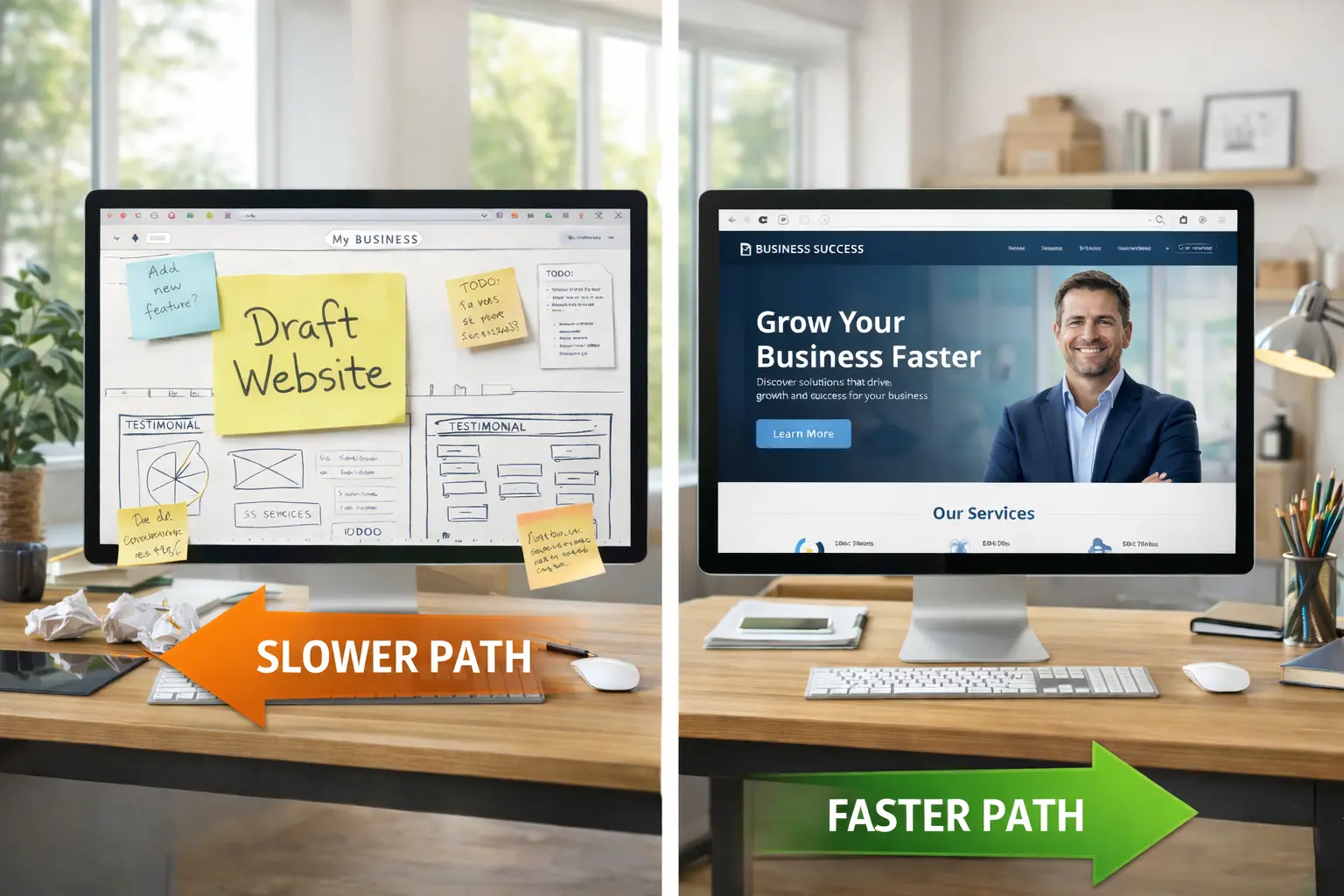 Ranked Websites vs Starting From Scratch